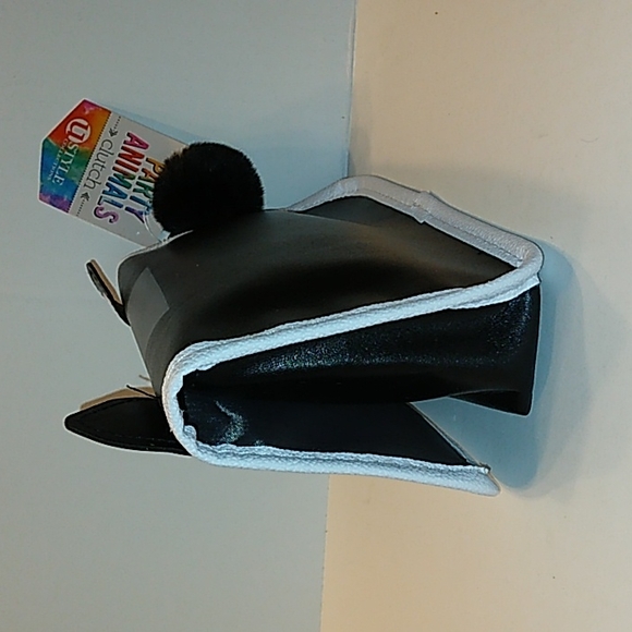 NWT Super Cute "Party Animals" Kitty Cat Clutch/cosmetic bag - Picture 6 of 12